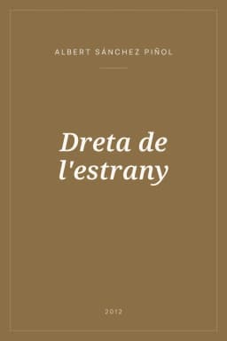Portada de Dreta de l'estrany