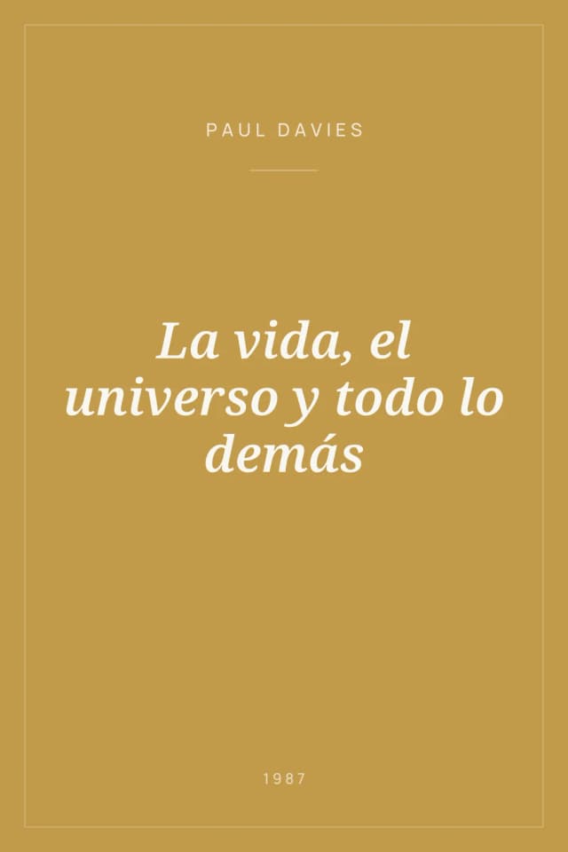 Portada de La vida, el universo y todo lo demás