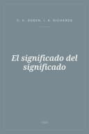 Portada de El significado del significado