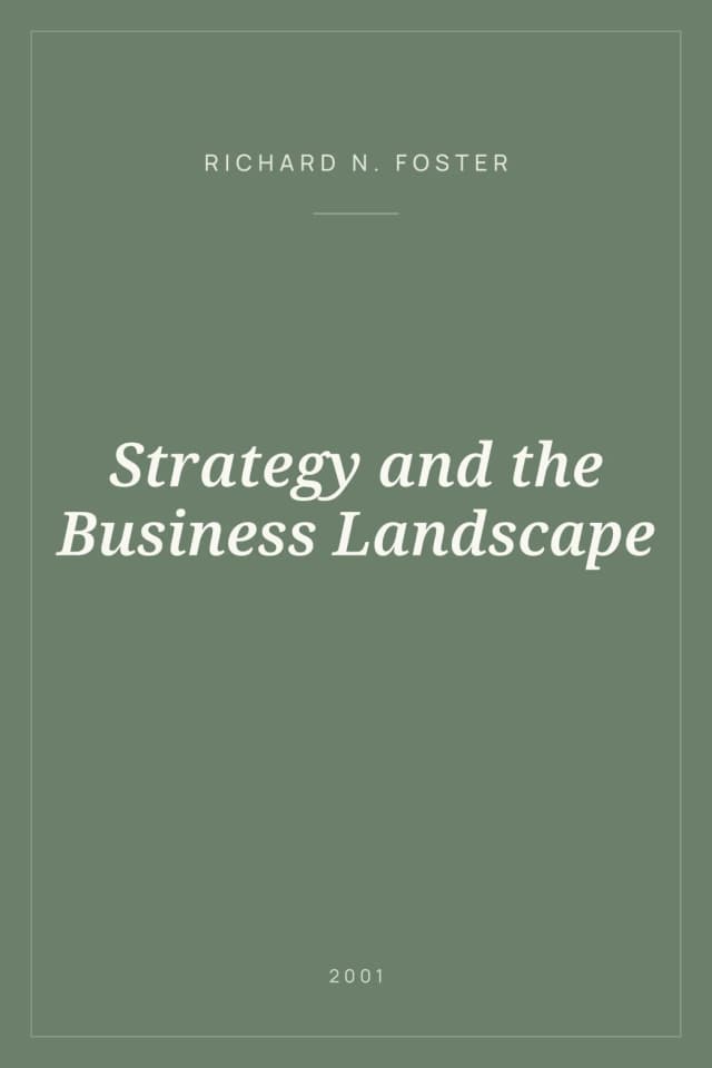 Portada de Strategy and the Business Landscape