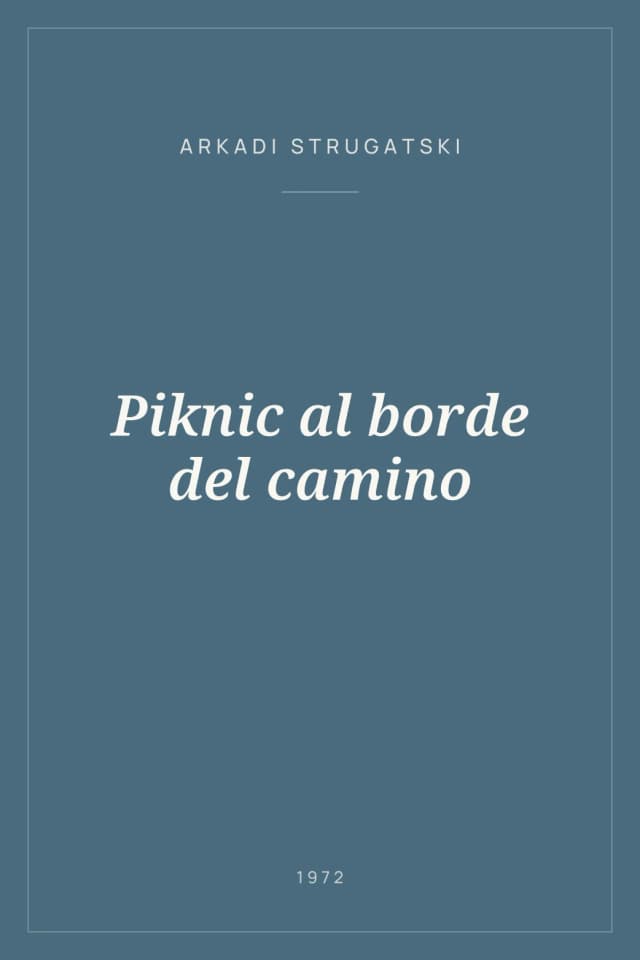 Portada de Piknic al borde del camino