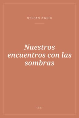 Portada de Nuestros encuentros con las sombras