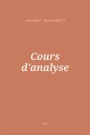 Portada de Cours d'analyse