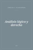 Portada de Análisis lógico y derecho
