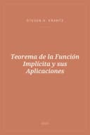 Portada de Teorema de la Función Implícita y sus Aplicaciones