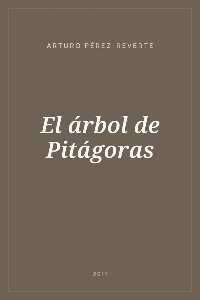 Portada de El árbol de Pitágoras