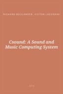 Portada de Csound: A Sound and Music Computing System
