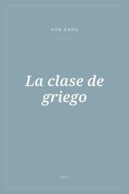 Portada de La clase de griego