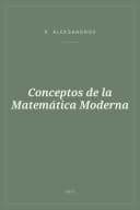 Portada de Conceptos de la Matemática Moderna
