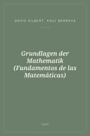 Portada de Grundlagen der Mathematik (Fundamentos de las Matemáticas)