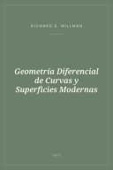 Portada de Geometría Diferencial de Curvas y Superficies Modernas