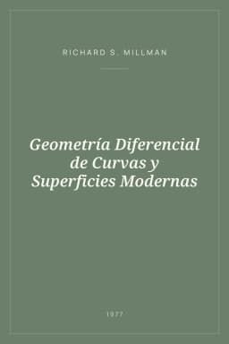 Portada de Geometría Diferencial de Curvas y Superficies Modernas