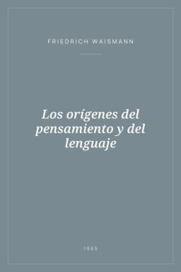 Portada de Los orígenes del pensamiento y del lenguaje