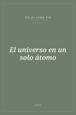 Portada de El universo en un solo átomo
