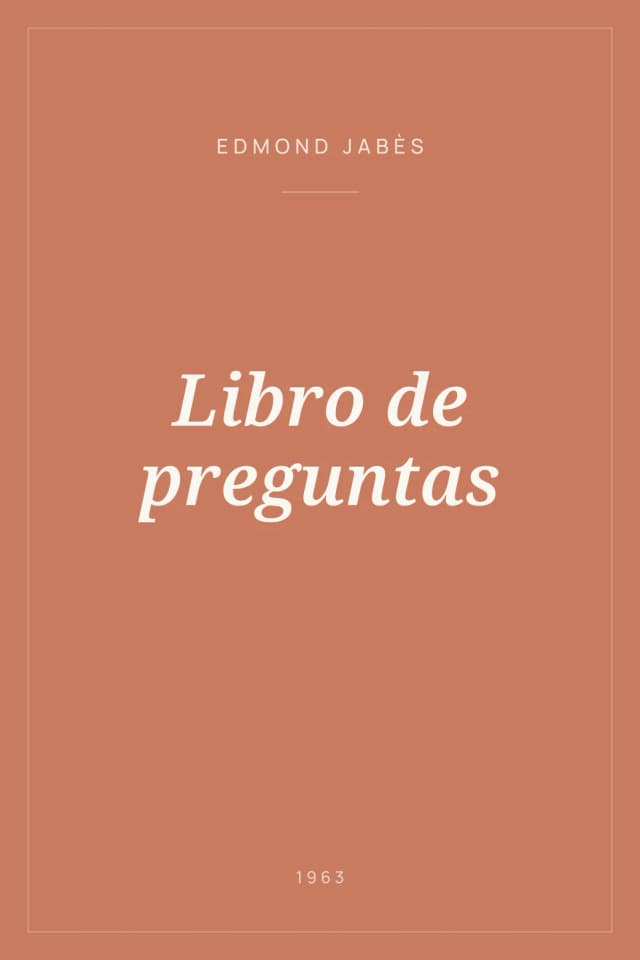 Portada de Libro de preguntas