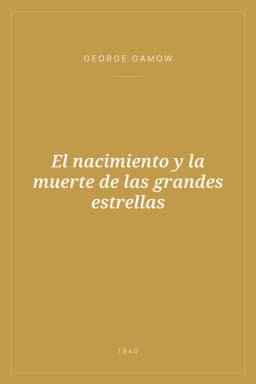 Portada de El nacimiento y la muerte de las grandes estrellas