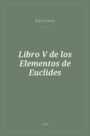 Portada de Libro V de los Elementos de Euclides