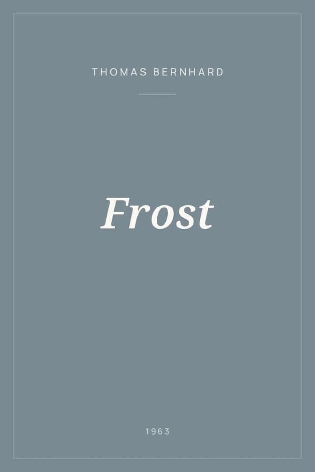 Portada de Frost