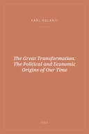 Portada de The Great Transformation: The Political and Economic Origins of Our Time