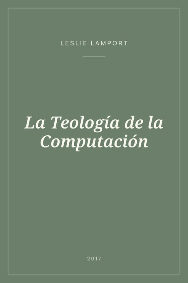 Portada de La Teología de la Computación