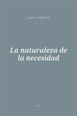 Portada de La naturaleza de la necesidad