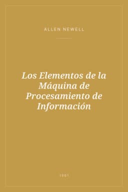 Portada de Los Elementos de la Máquina de Procesamiento de Información