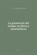 Portada de La geometría del tiempo en física y matemáticas