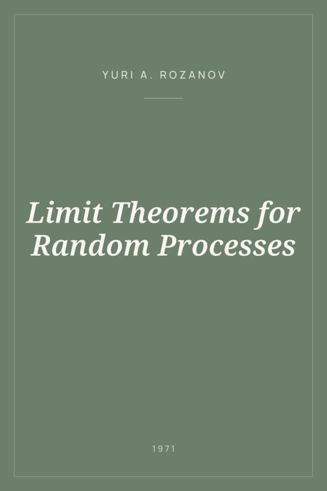 Portada de Limit Theorems for Random Processes