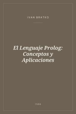 Portada de El Lenguaje Prolog: Conceptos y Aplicaciones
