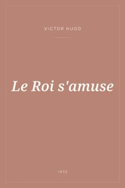 Portada de Le Roi s'amuse