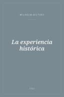 Portada de La experiencia histórica