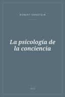 Portada de La psicología de la conciencia
