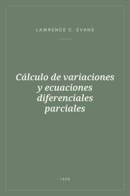 Portada de Cálculo de variaciones y ecuaciones diferenciales parciales