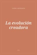 Portada de La evolución creadora