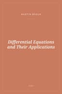 Portada de Differential Equations and Their Applications