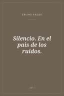 Portada de Silencio. En el pais de los ruidos.