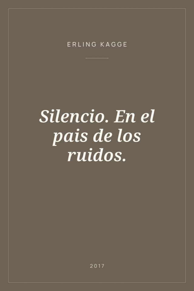 Portada de Silencio. En el pais de los ruidos.