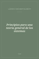 Portada de Principios para una teoría general de los sistemas