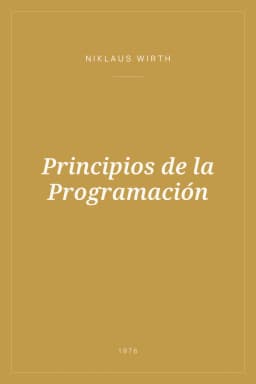 Portada de Principios de la Programación