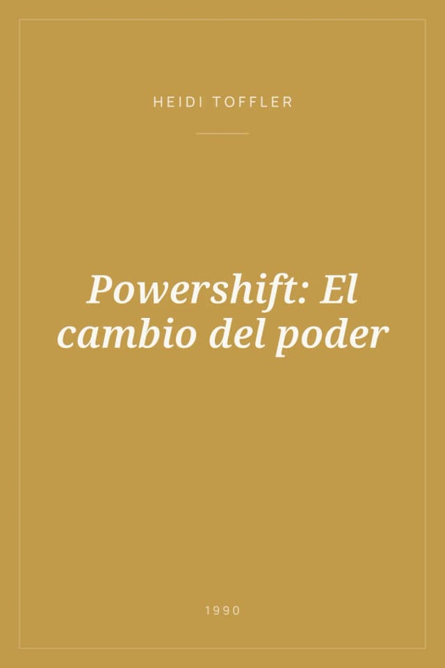 Portada de Powershift: El cambio del poder