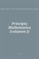 Portada de Principia Mathematica (volumen I)