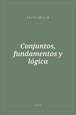 Portada de Conjuntos, fundamentos y lógica