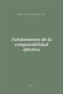 Portada de Fundamentos de la computabilidad efectiva