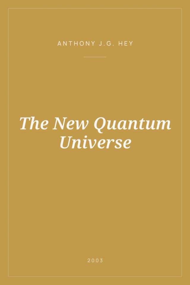 Portada de The New Quantum Universe