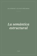 Portada de La semántica estructural