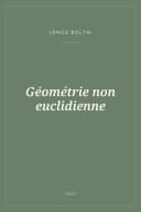 Portada de Géométrie non euclidienne