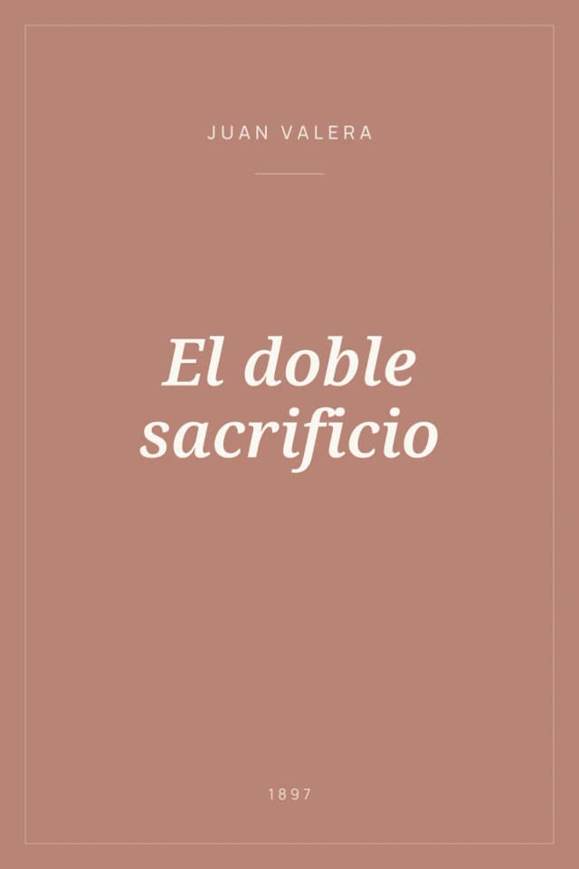 Portada de El doble sacrificio