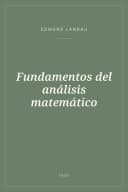 Portada de Fundamentos del análisis matemático