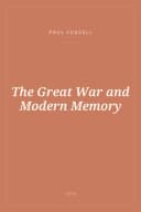 Portada de The Great War and Modern Memory