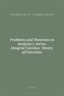 Portada de Problems and Theorems in Analysis I: Series. Integral Calculus. Theory of Functions